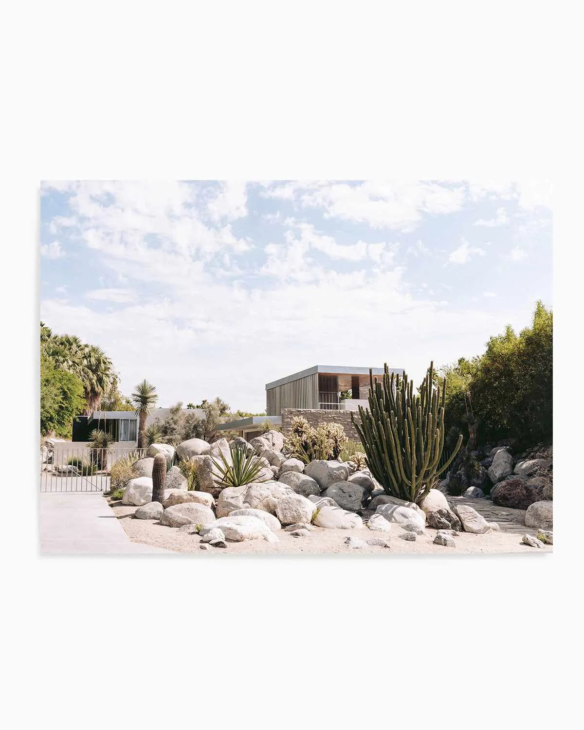 Kaufman Haus Palm Springs II Art Print from Olive et Oriel where you can shop wallpaper and artworks online