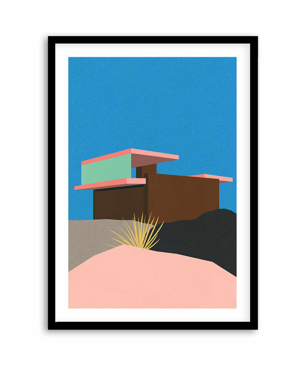 Kaufmann Desert House By Rosi Feist | Art Print from Olive et Oriel where you can shop wallpaper and artworks online