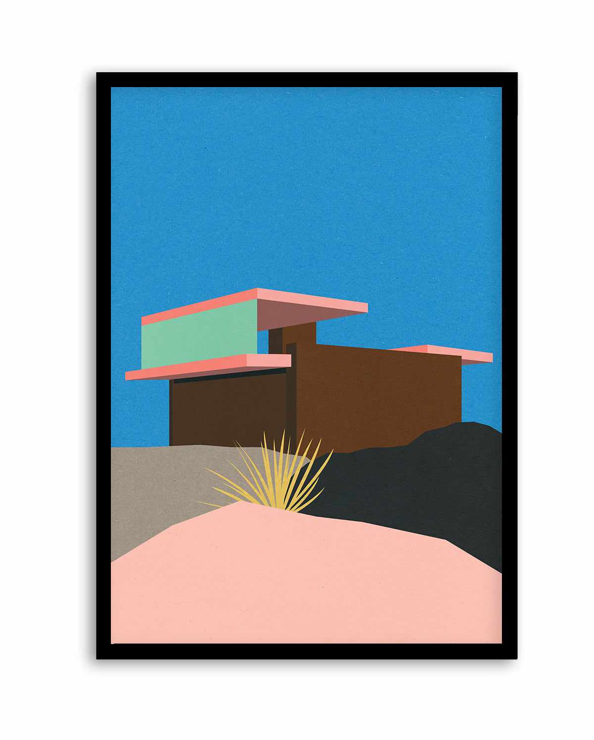 Kaufmann Desert House By Rosi Feist | Art Print from Olive et Oriel where you can shop wallpaper and artworks online