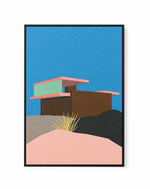 Kaufmann Desert House By Rosi Feist | Framed Canvas Art Print