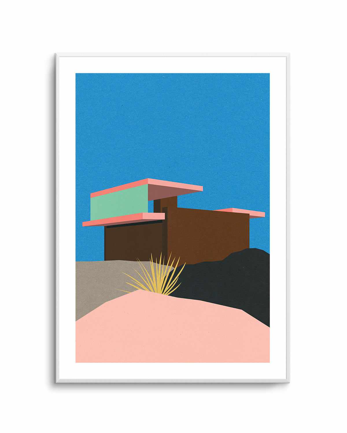 Kaufmann Desert House By Rosi Feist | Art Print from Olive et Oriel where you can shop wallpaper and artworks online