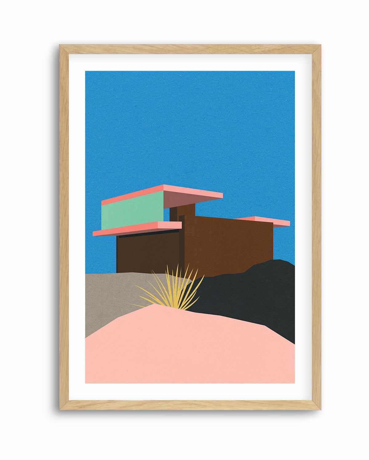 Kaufmann Desert House By Rosi Feist | Art Print from Olive et Oriel where you can shop wallpaper and artworks online