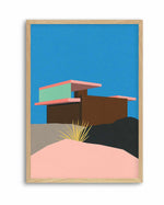 Kaufmann Desert House By Rosi Feist | Art Print