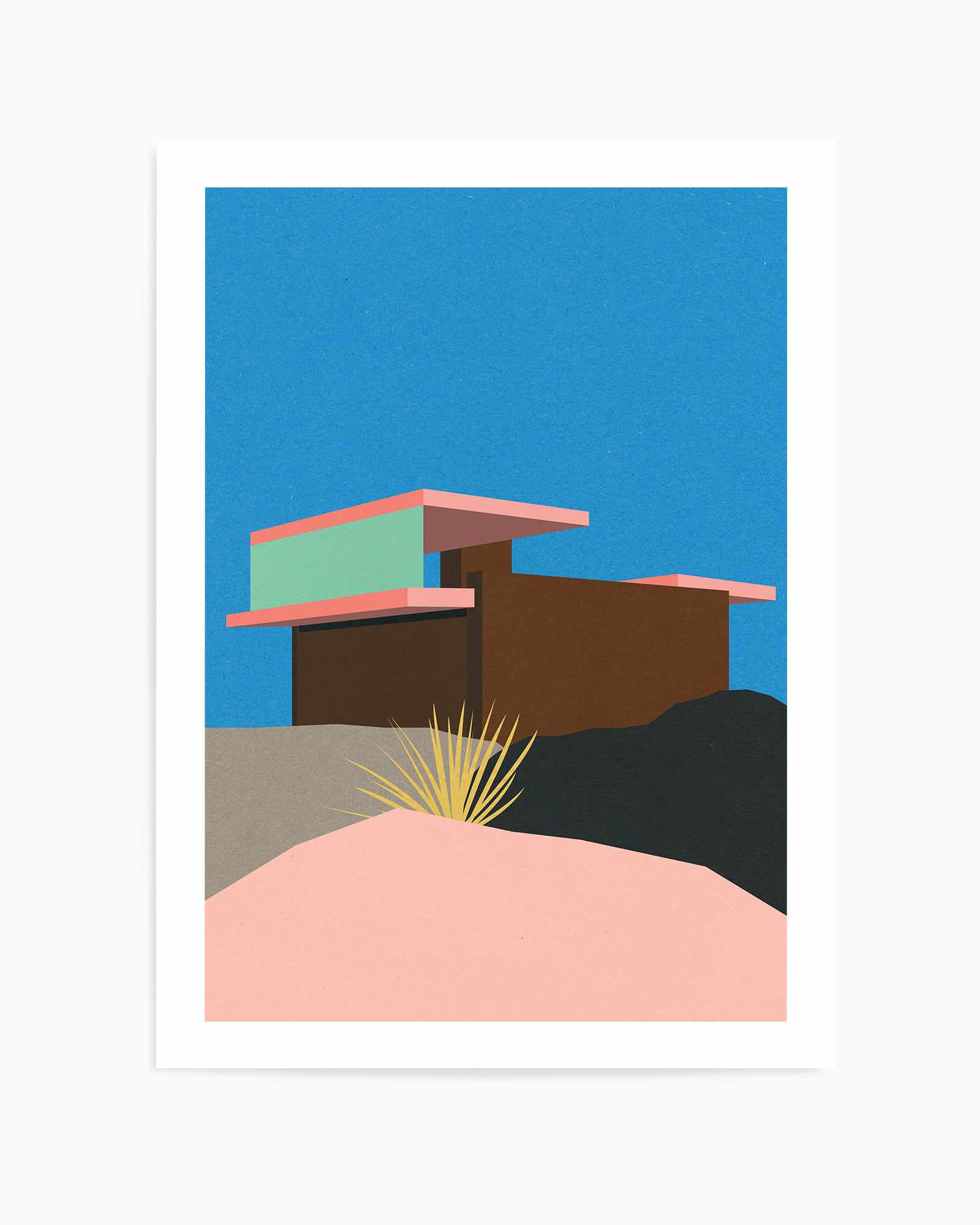 Kaufmann Desert House By Rosi Feist | Art Print from Olive et Oriel where you can shop wallpaper and artworks online