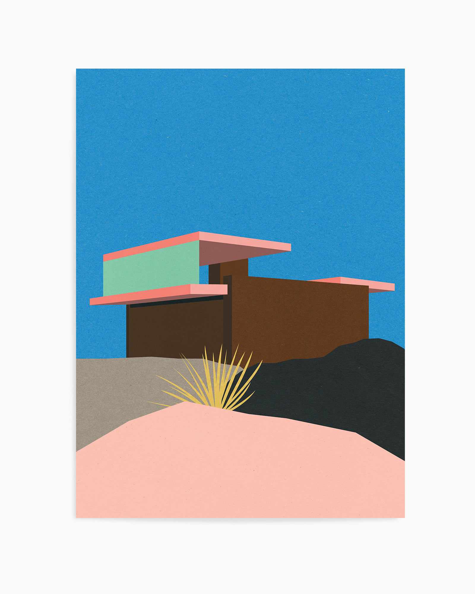 Kaufmann Desert House By Rosi Feist | Art Print from Olive et Oriel where you can shop wallpaper and artworks online