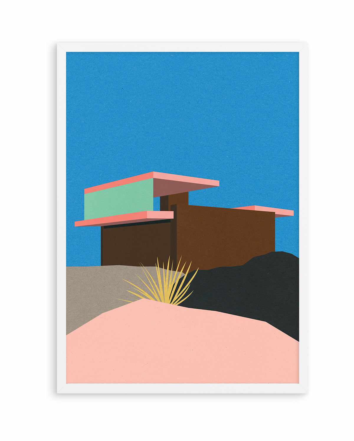 Kaufmann Desert House By Rosi Feist | Art Print from Olive et Oriel where you can shop wallpaper and artworks online