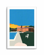 Kaufmann Desert House Poolside by Rosi Feist | Art Print