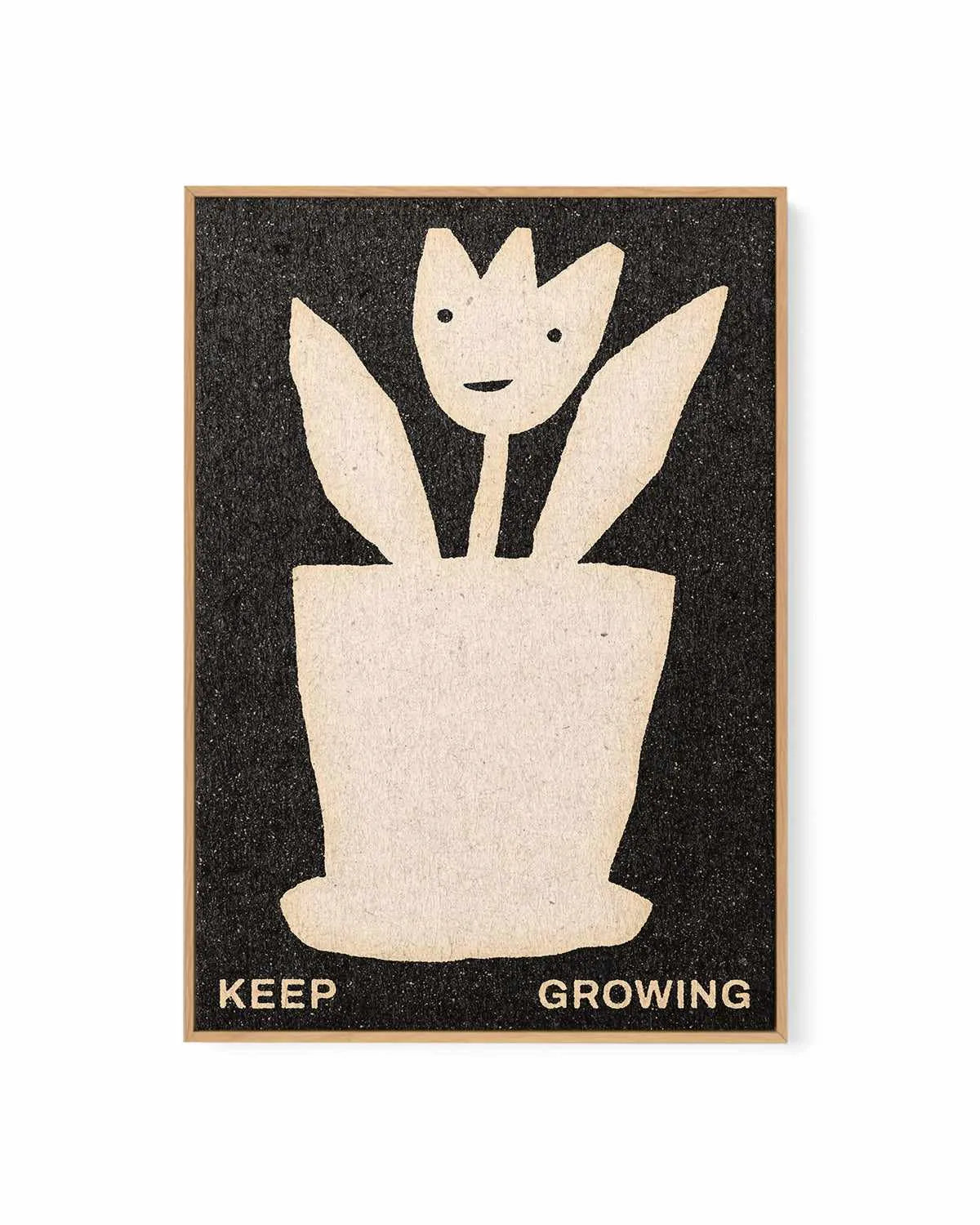 Keep Growing by David Schmitt | Framed Canvas Art Print from Olive et Oriel where you can shop wallpaper and artworks online
