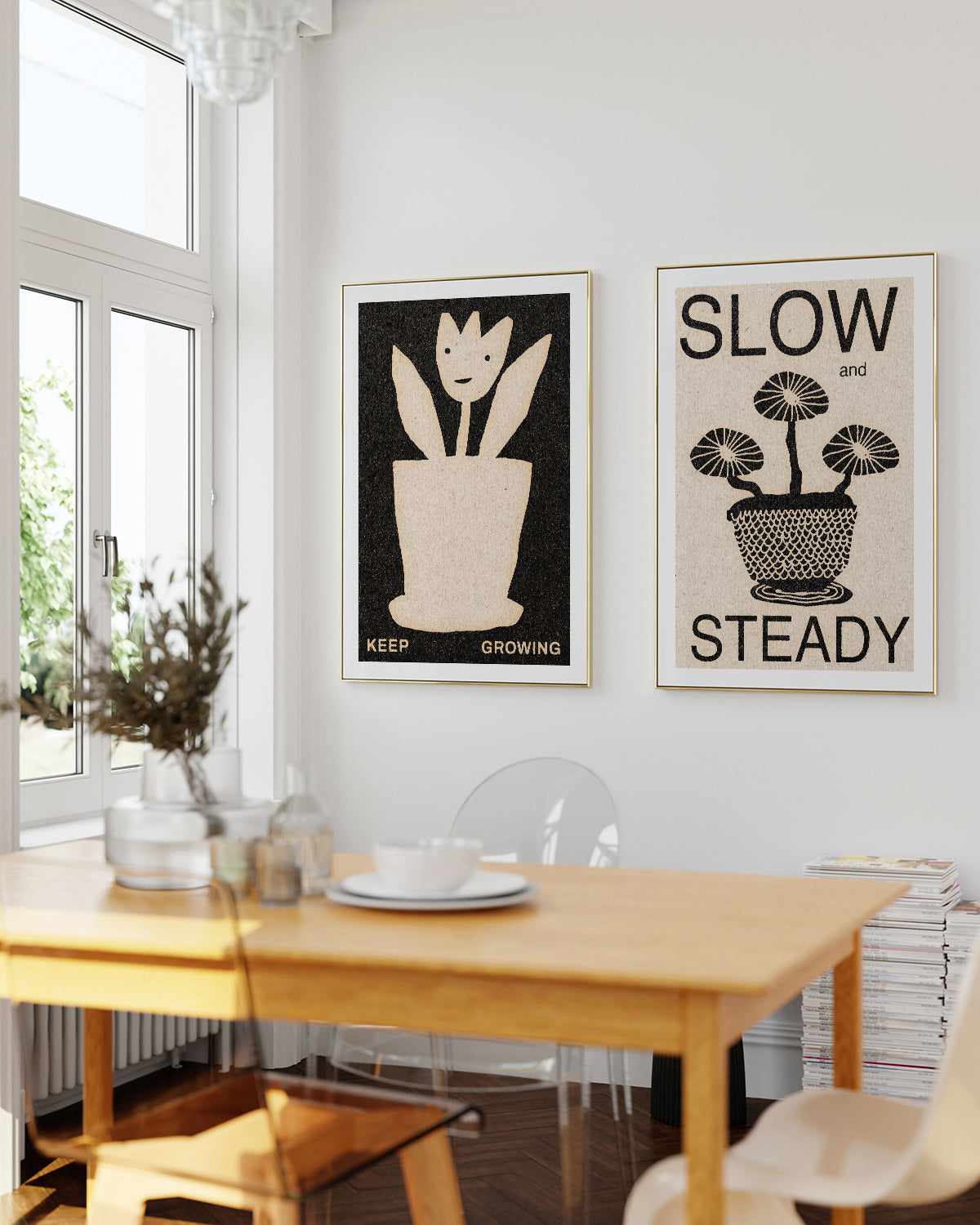 Slow and Steady by David Schmitt Art Print