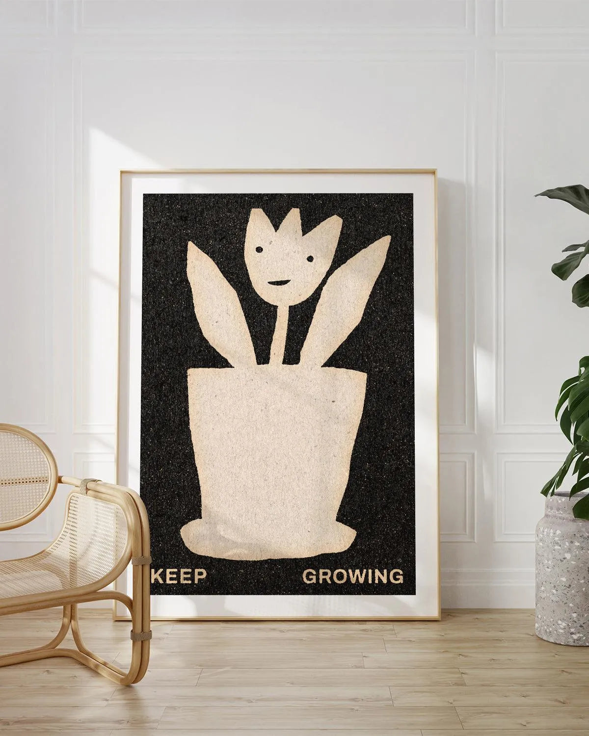 Keep Growing by David Schmitt Art Print from Olive et Oriel where you can shop wallpaper and artworks online