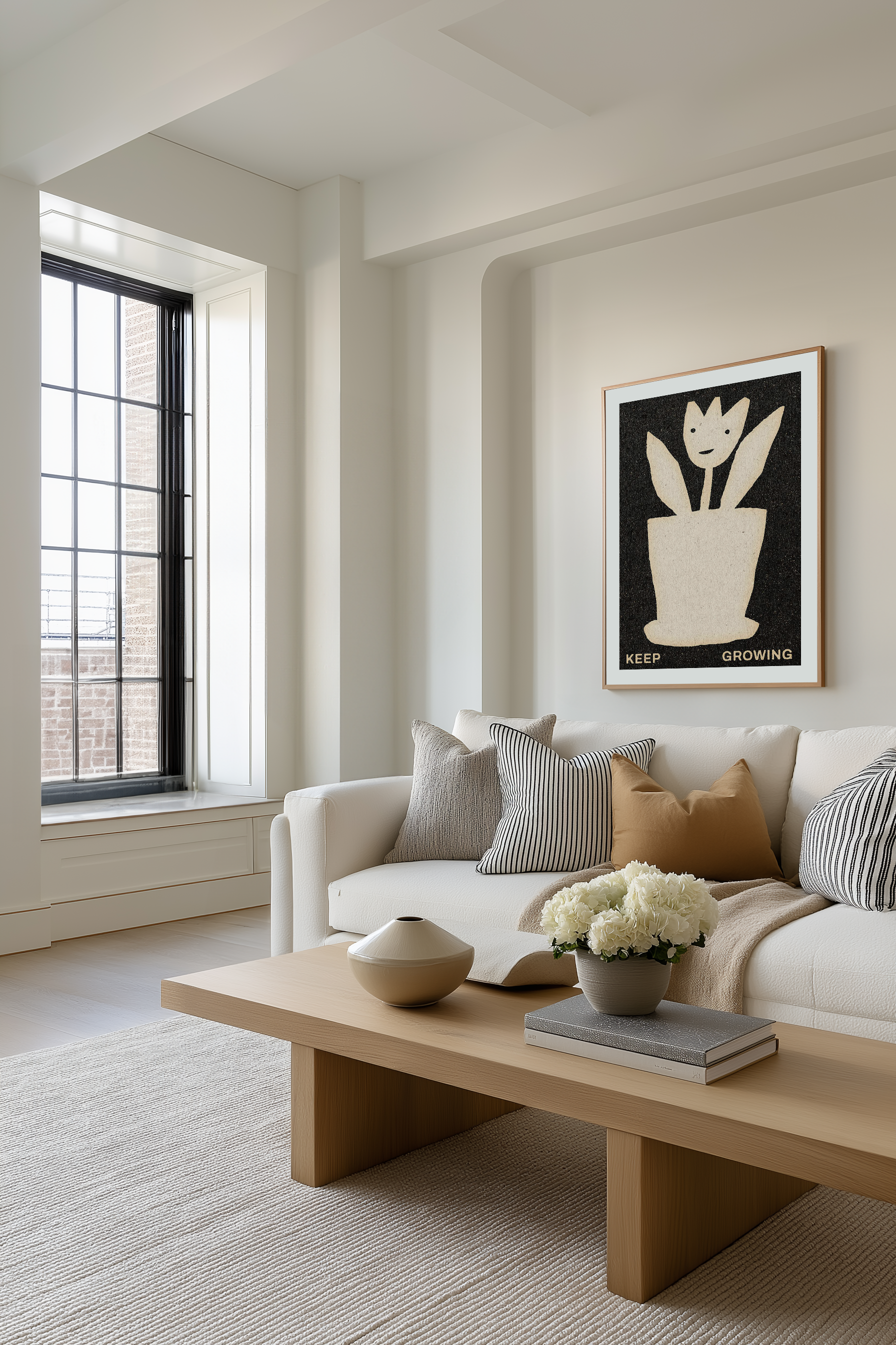 Keep Growing by David Schmitt Art Print from Olive et Oriel where you can shop wallpaper and artworks online