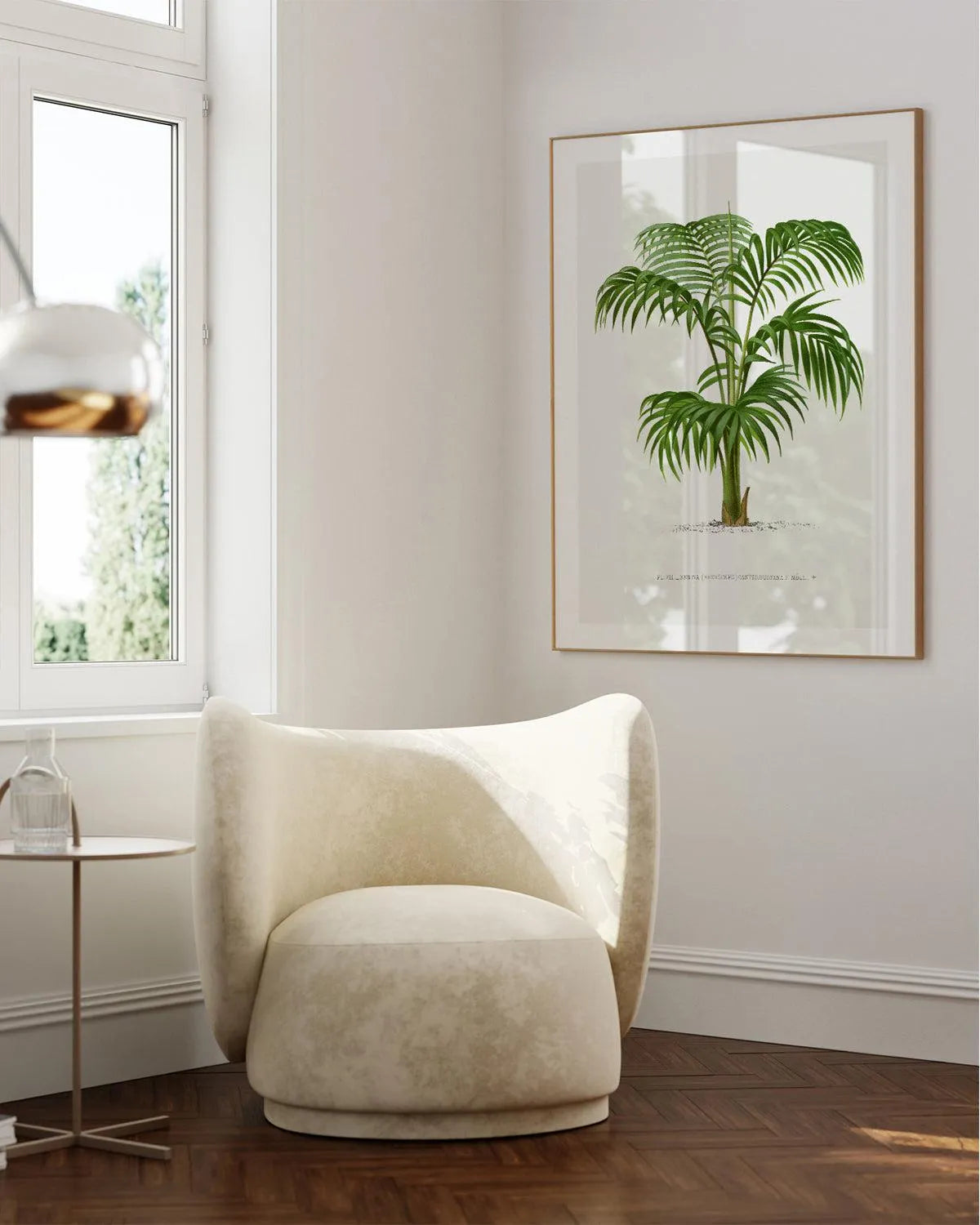 Kentia Canterburyana Vintage Palm Poster Art Print from Olive et Oriel where you can shop wallpaper and artworks online