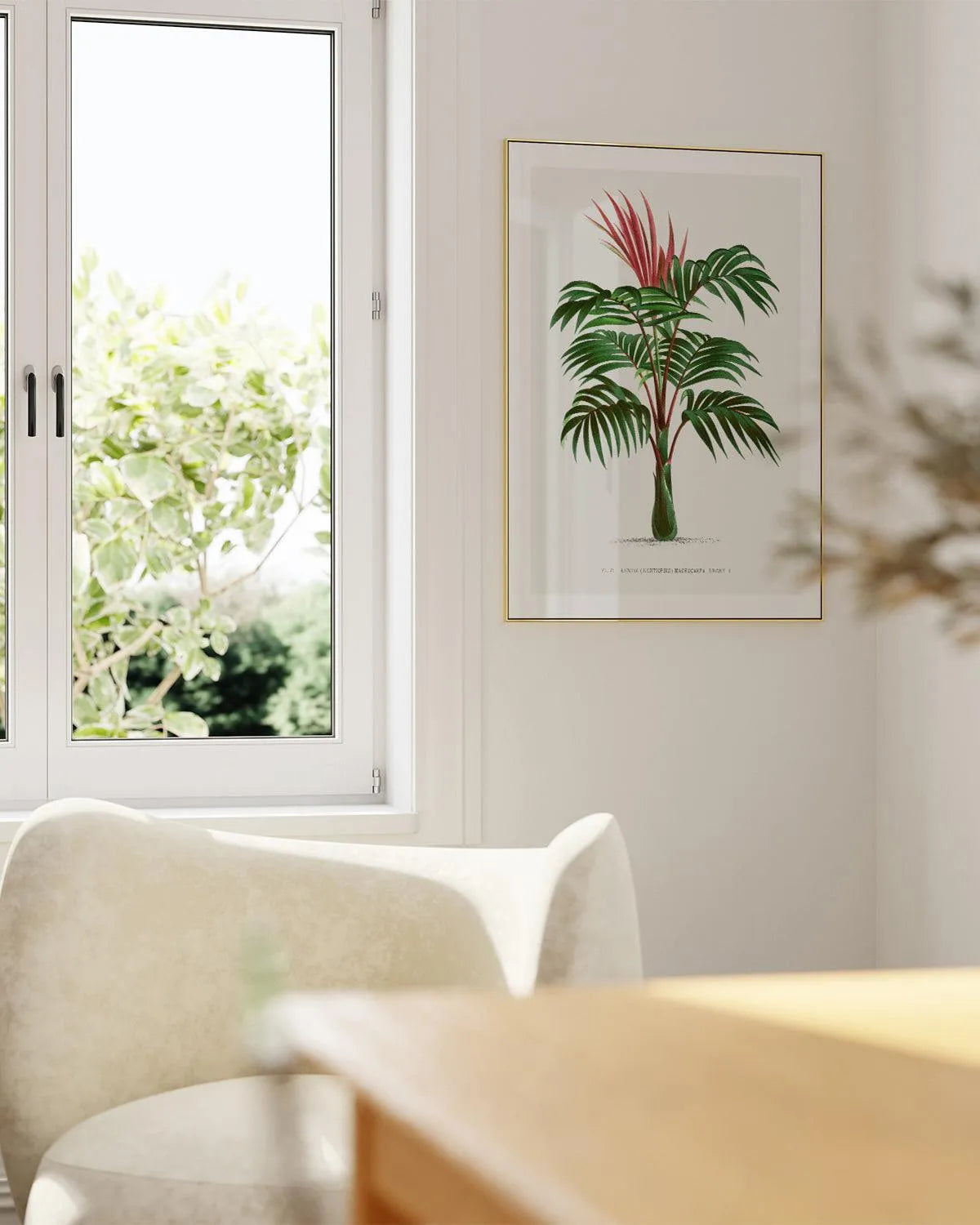 Kentia Macrocarpa Vintage Palm Poster Art Print from Olive et Oriel where you can shop wallpaper and artworks online
