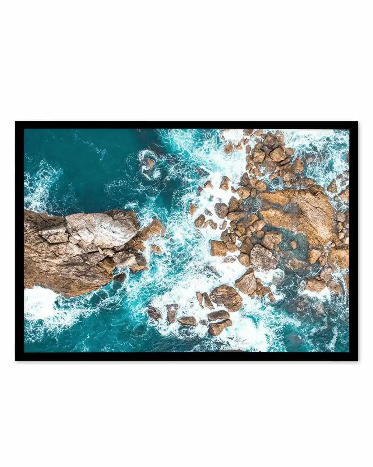 Kianinny Bay I Tathra | Aerial Photo Wall Art Print from Olive et Oriel where you can shop wallpaper and artworks online