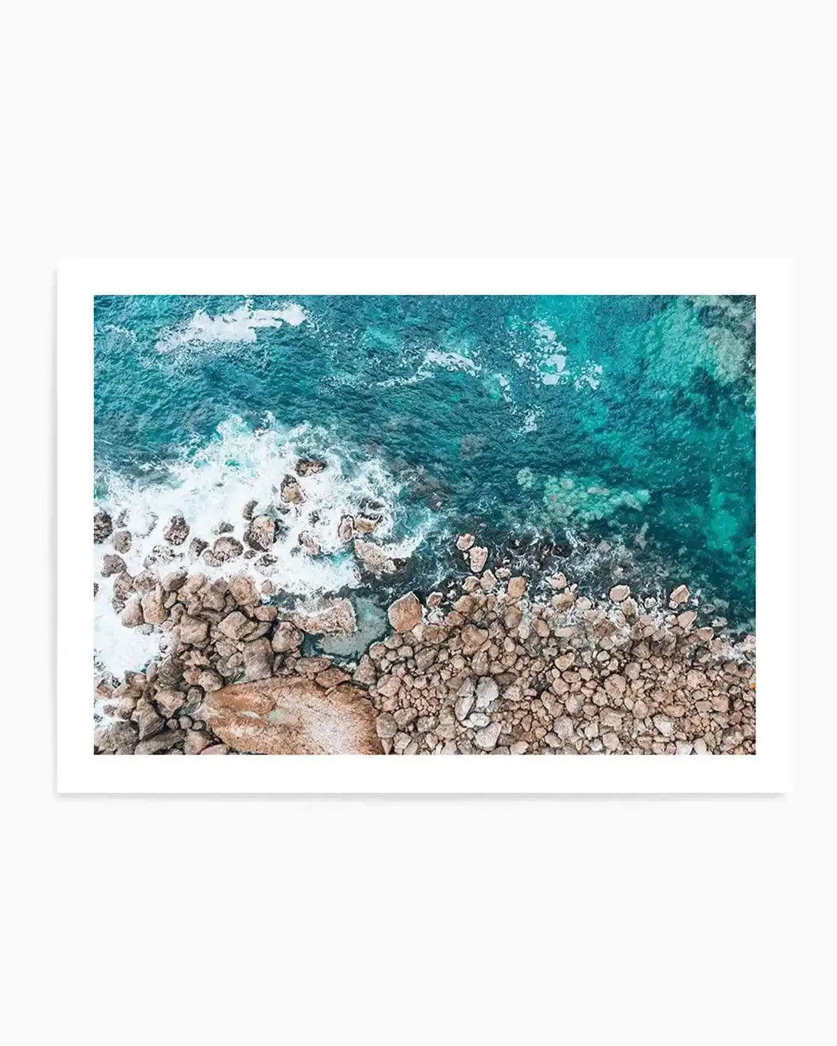 Kianinny Bay II Tathra | Aerial Photo Wall Art Print from Olive et Oriel where you can shop wallpaper and artworks online