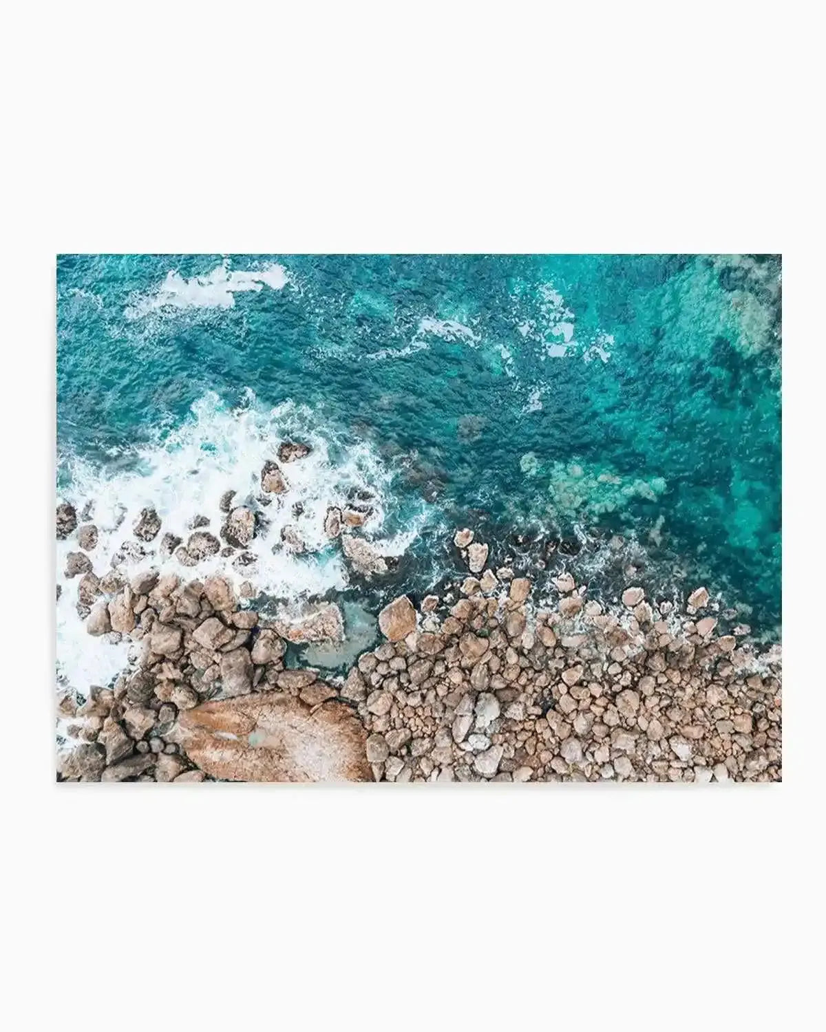 Kianinny Bay II Tathra | Aerial Photo Wall Art Print from Olive et Oriel where you can shop wallpaper and artworks online