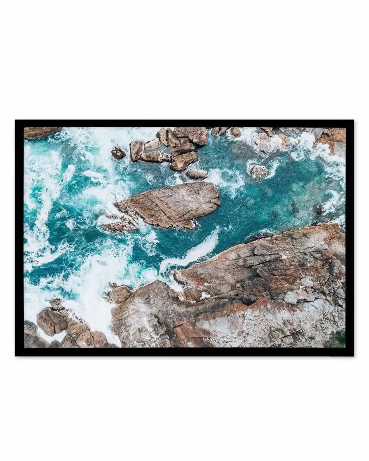 Kianinny Bay III Tathra | Aerial Photo Wall Art Print from Olive et Oriel where you can shop wallpaper and artworks online