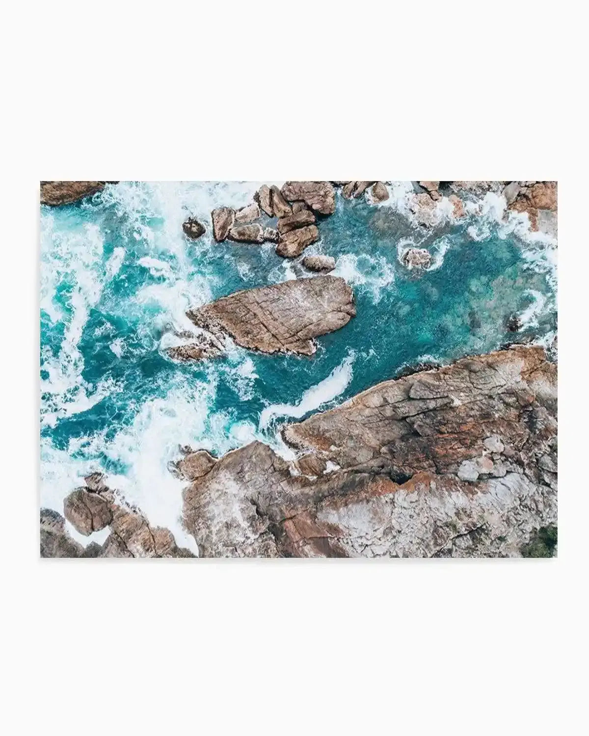 Kianinny Bay III Tathra | Aerial Photo Wall Art Print from Olive et Oriel where you can shop wallpaper and artworks online