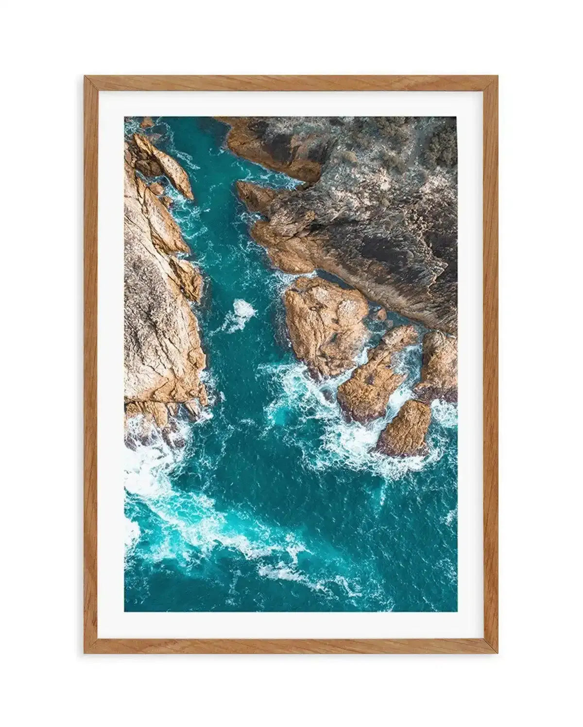 Kianinny Bleue | Tathra Art Print-PRINT-Olive et Oriel-Olive et Oriel-50x70 cm | 19.6" x 27.5"-Walnut-With White Border-Buy-Australian-Art-Prints-Online-with-Olive-et-Oriel-Your-Artwork-Specialists-Austrailia-Decorate-With-Coastal-Photo-Wall-Art-Prints-From-Our-Beach-House-Artwork-Collection-Fine-Poster-and-Framed-Artwork