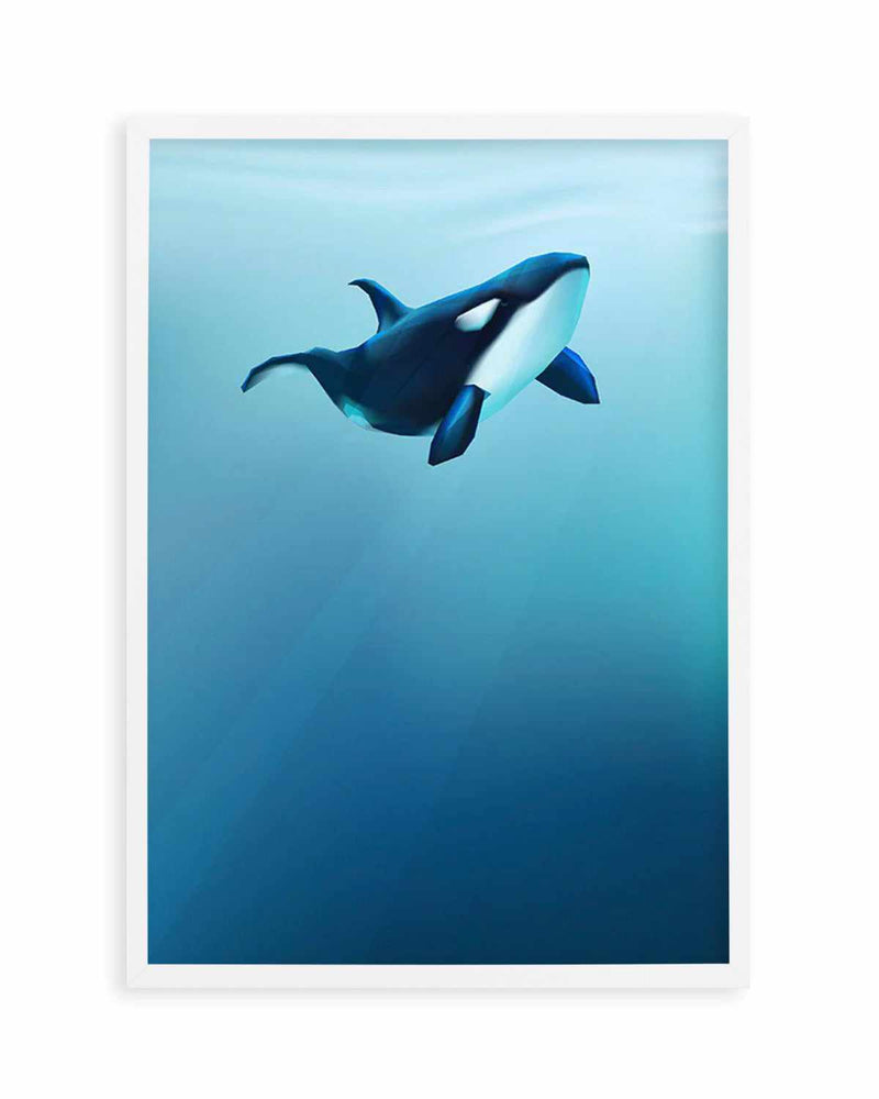 Killer | Graphic Whales Collection Art Print