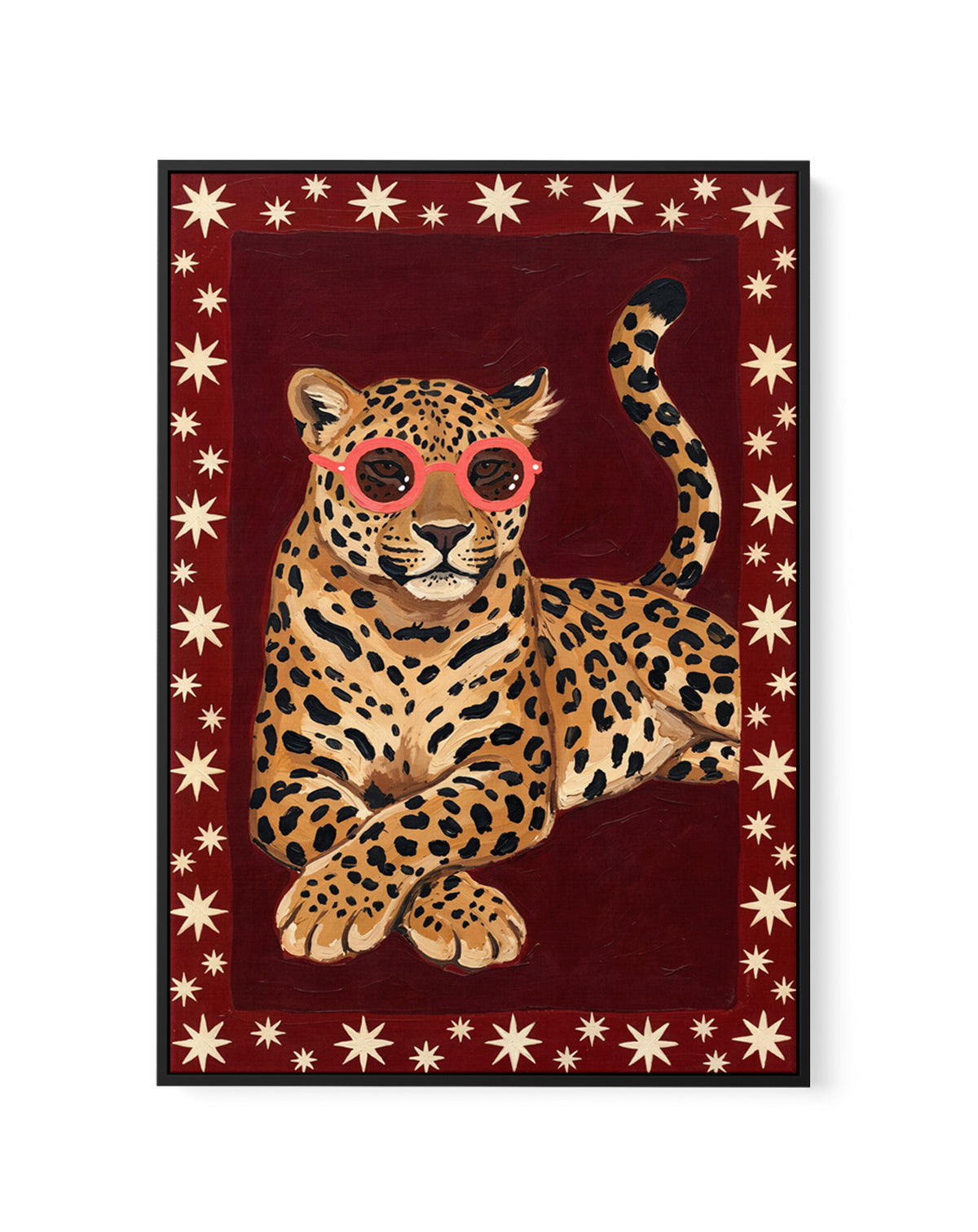 Kind of Cool | Framed Canvas Art Print