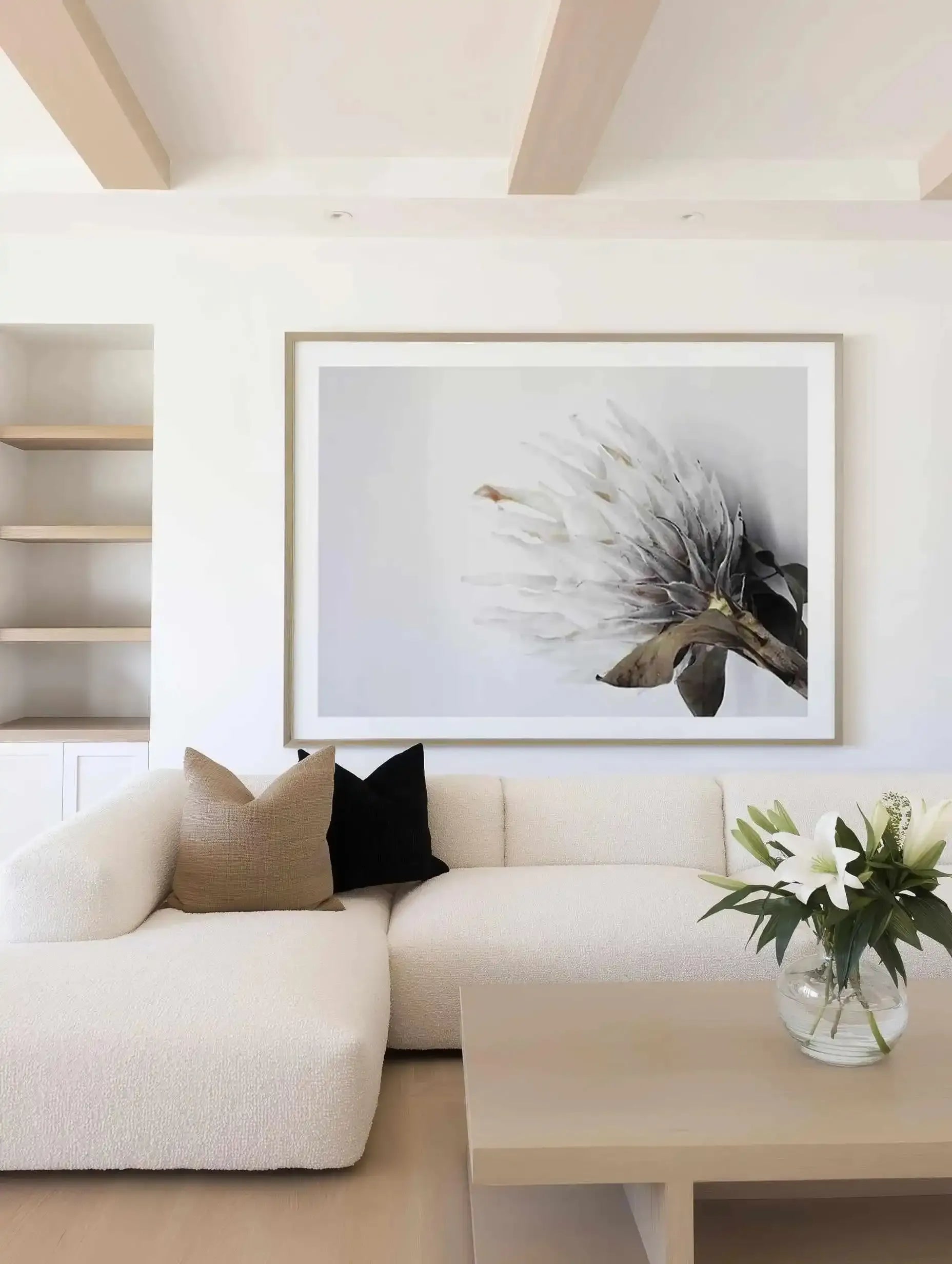 King Protea II Art Print from Olive et Oriel where you can shop wallpaper and artworks online