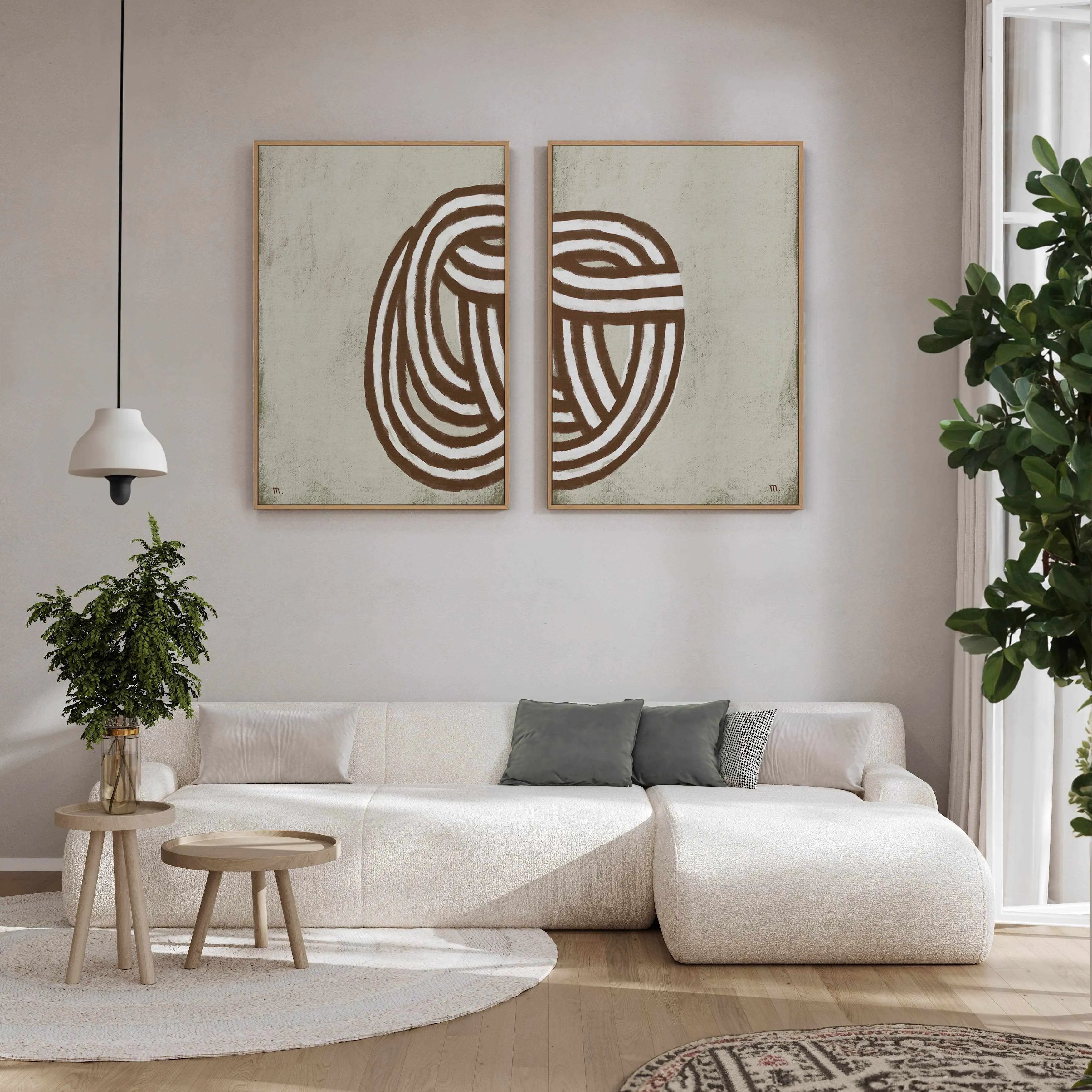 Knotting II by Marco Marella | Art Print from Olive et Oriel where you can shop wallpaper and artworks online