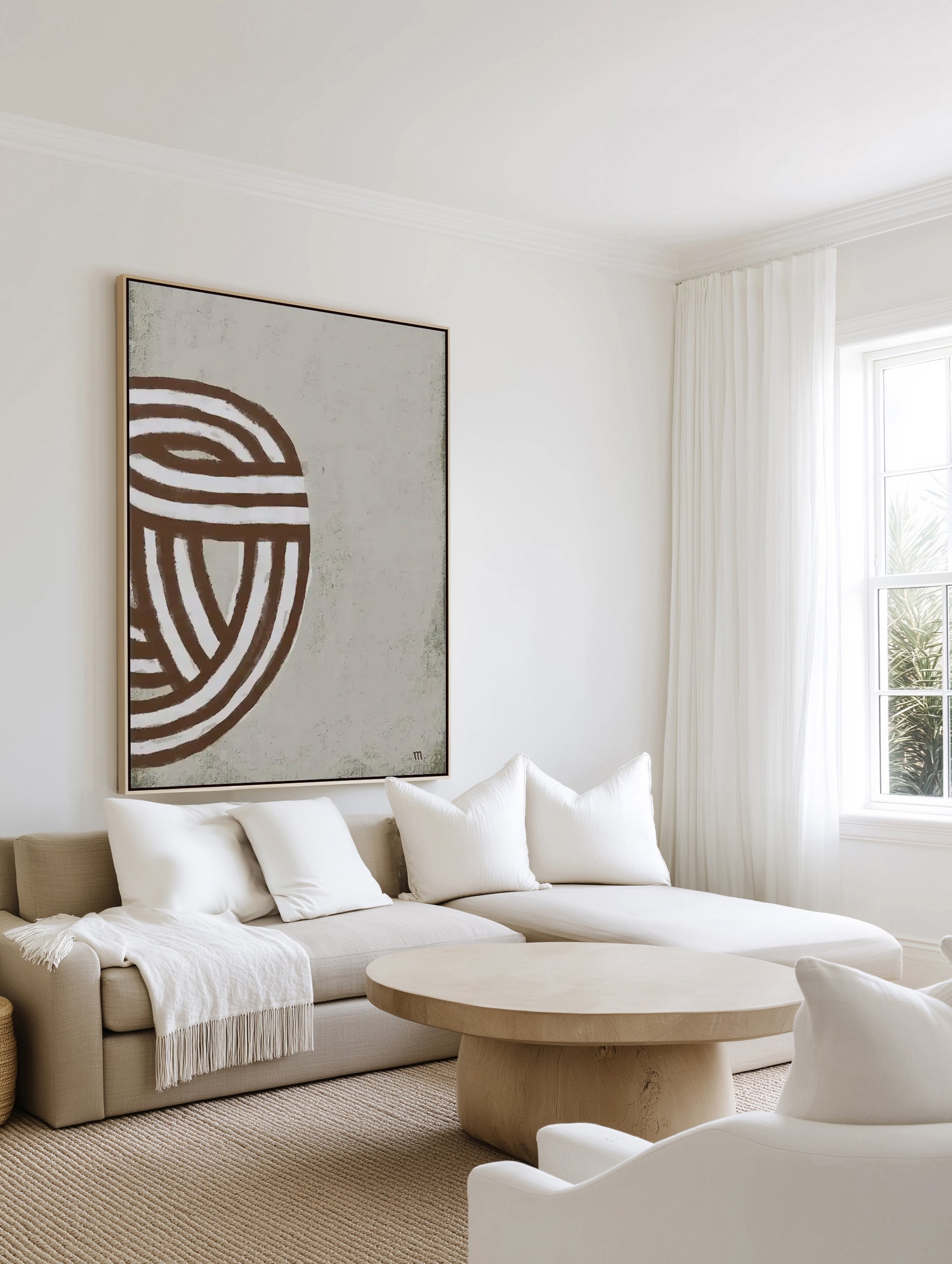 Knotting II by Marco Marella | Framed Canvas Art Print