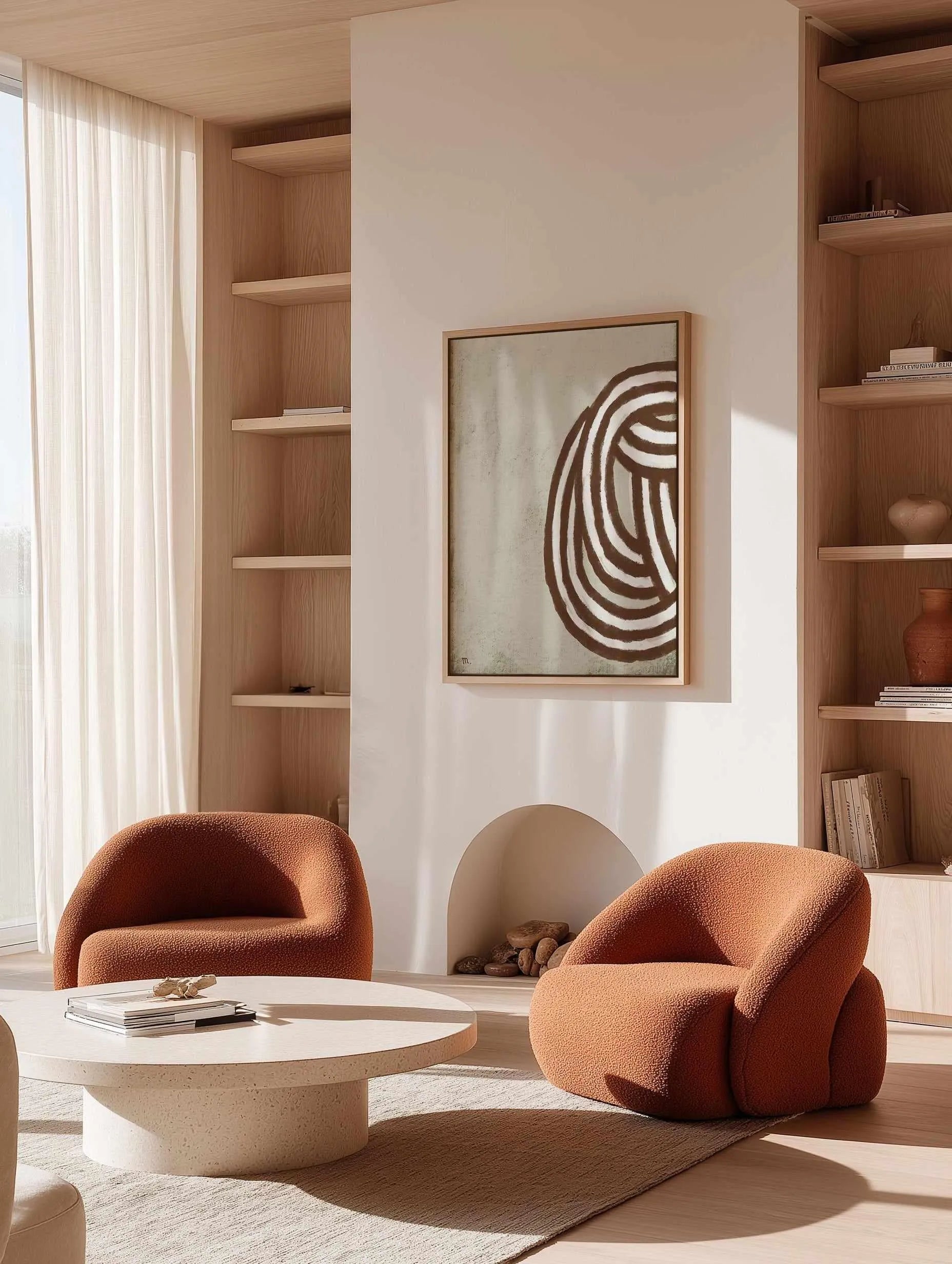 Knotting II by Marco Marella | Framed Canvas Art Print from Olive et Oriel where you can shop wallpaper and artworks online