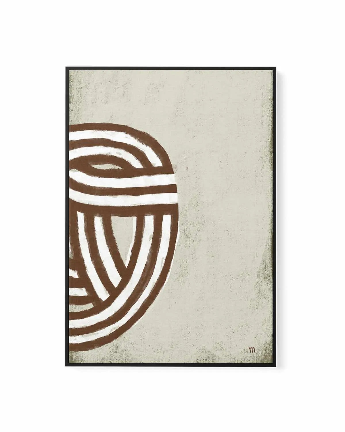 Knotting I by Marco Marella | Framed Canvas Art Print from Olive et Oriel where you can shop wallpaper and artworks online