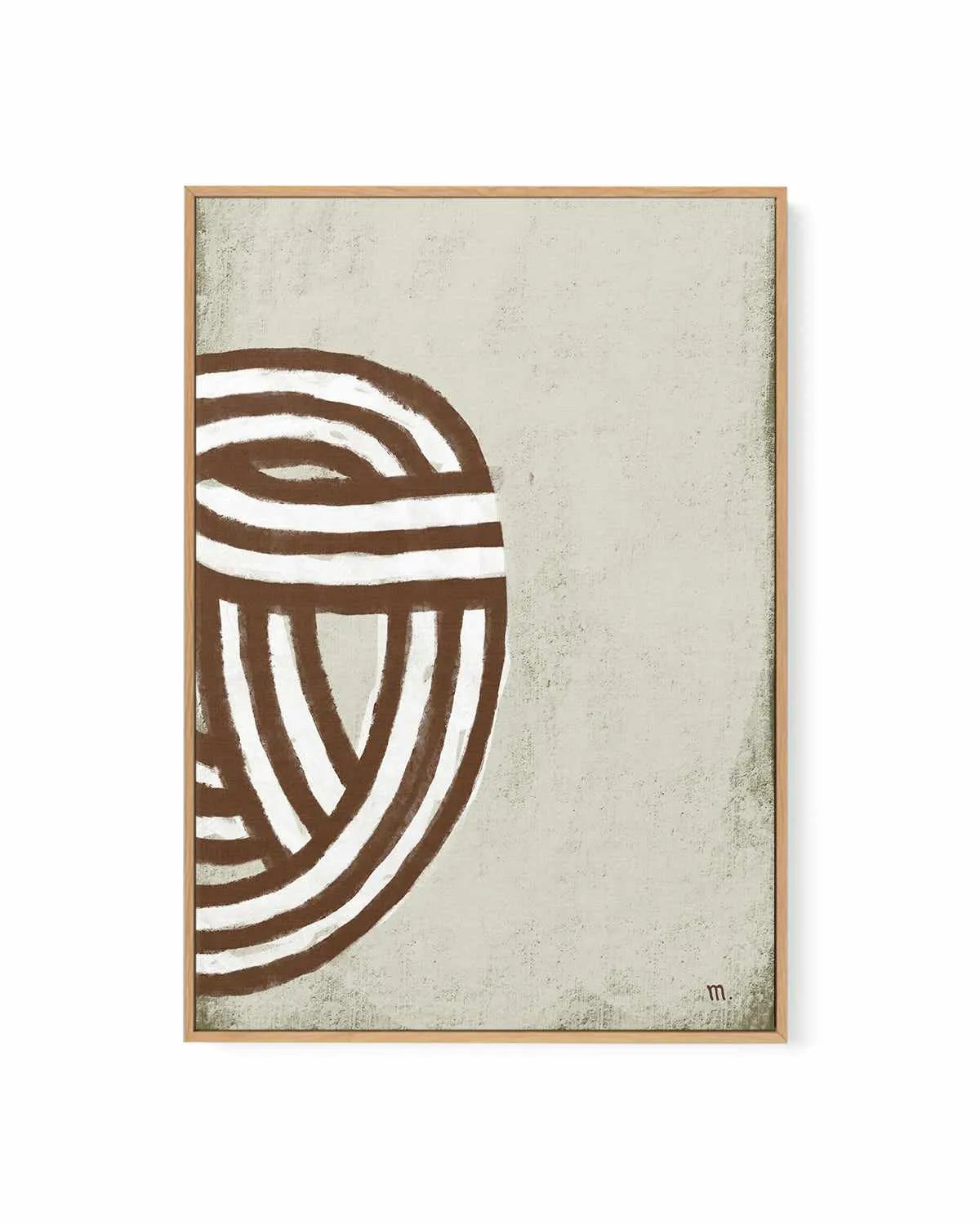 Knotting I by Marco Marella | Framed Canvas Art Print from Olive et Oriel where you can shop wallpaper and artworks online