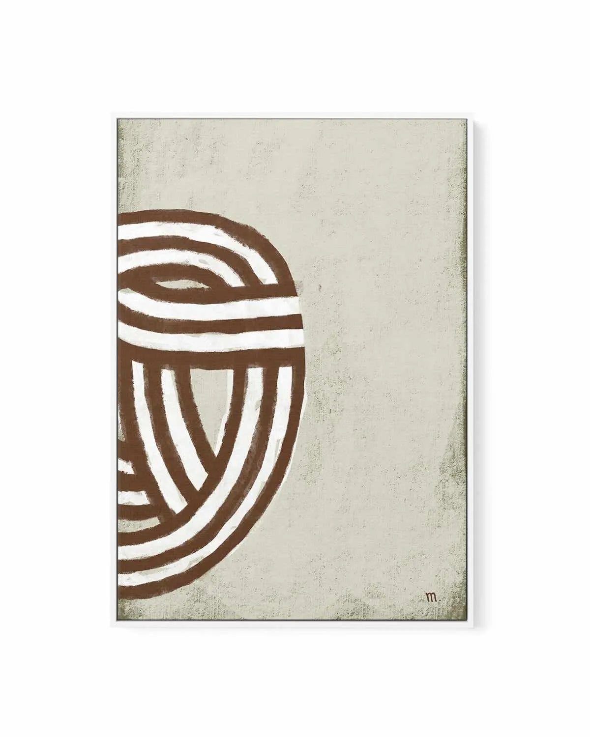 Knotting I by Marco Marella | Framed Canvas Art Print from Olive et Oriel where you can shop wallpaper and artworks online