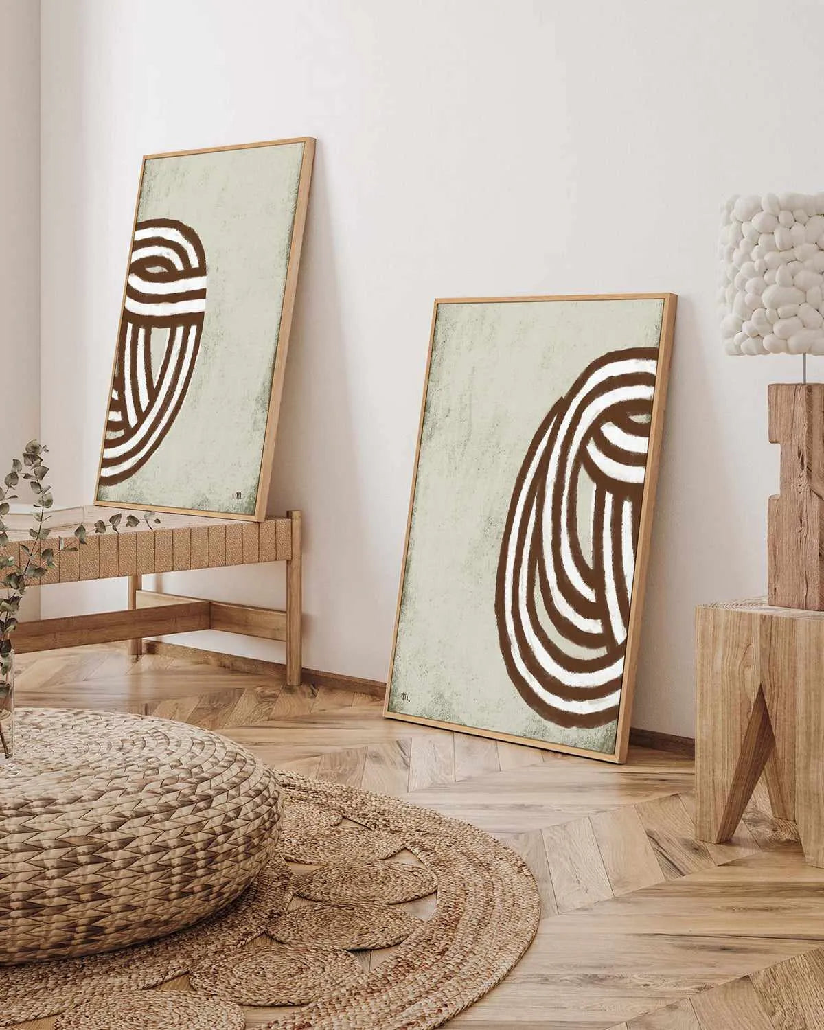 Knotting I by Marco Marella | Framed Canvas Art Print from Olive et Oriel where you can shop wallpaper and artworks online