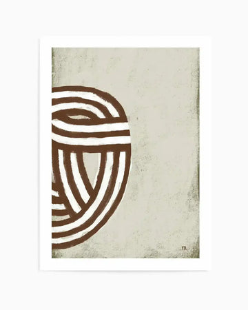Knotting I by Marco Marella | Art Print from Olive et Oriel where you can shop wallpaper and artworks online