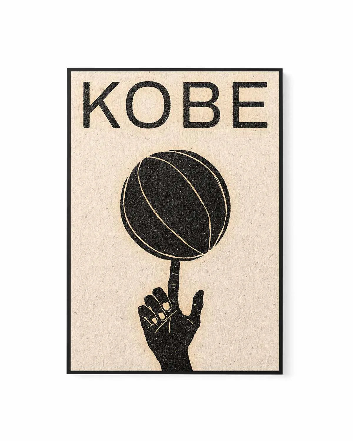 Kobe by David Schmitt | Framed Canvas Art Print from Olive et Oriel where you can shop wallpaper and artworks online
