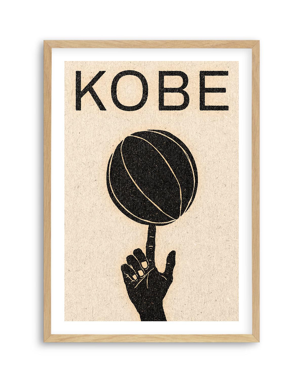 Kobe by David Schmitt Art Print