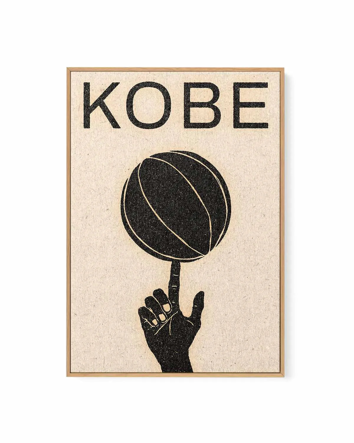 Kobe by David Schmitt | Framed Canvas Art Print from Olive et Oriel where you can shop wallpaper and artworks online