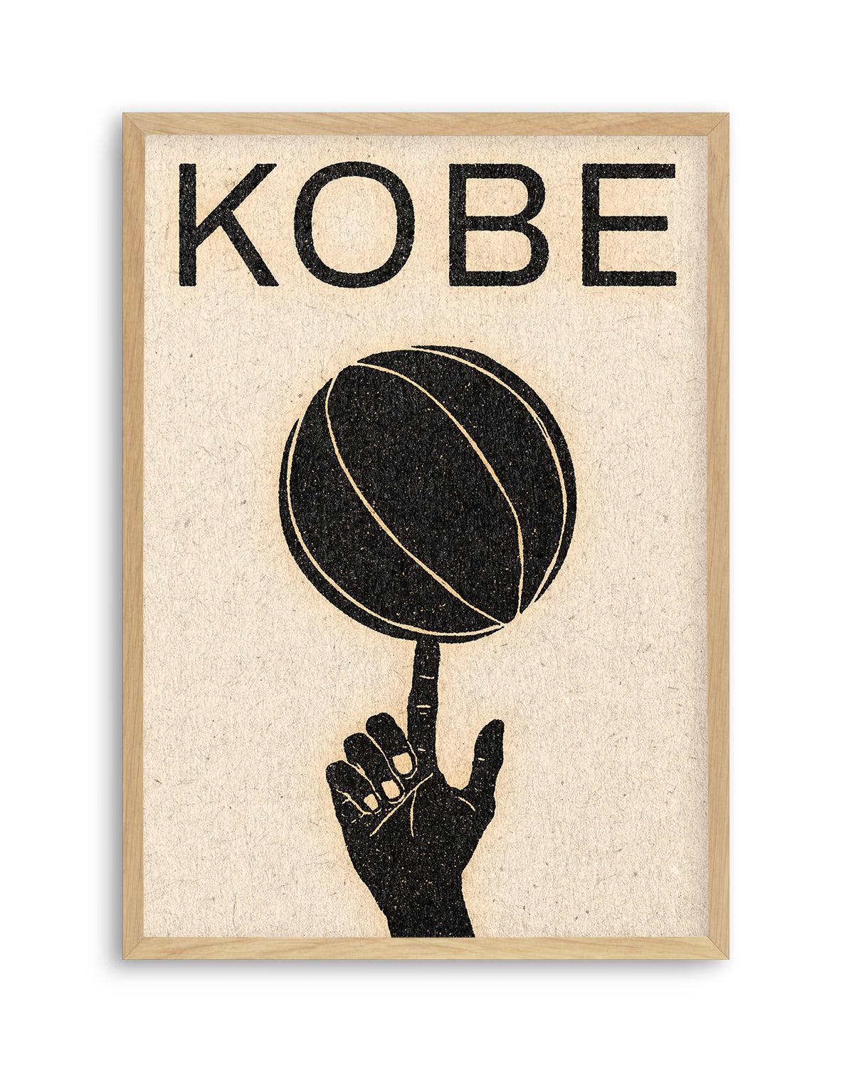 Kobe by David Schmitt Art Print