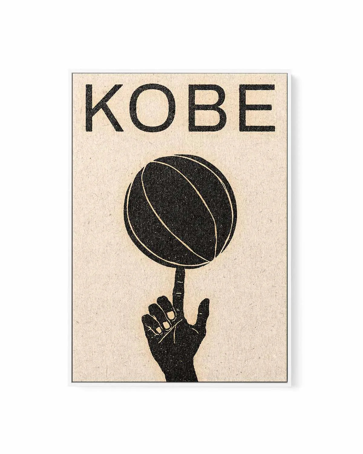Kobe by David Schmitt | Framed Canvas Art Print from Olive et Oriel where you can shop wallpaper and artworks online