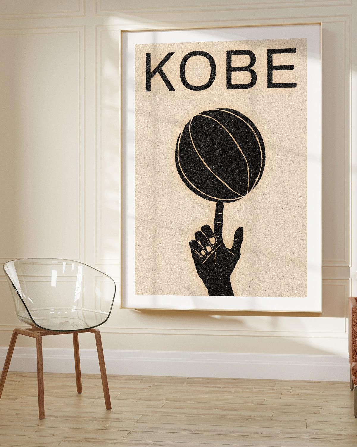 Kobe by David Schmitt Art Print