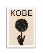 Kobe by David Schmitt Art Print