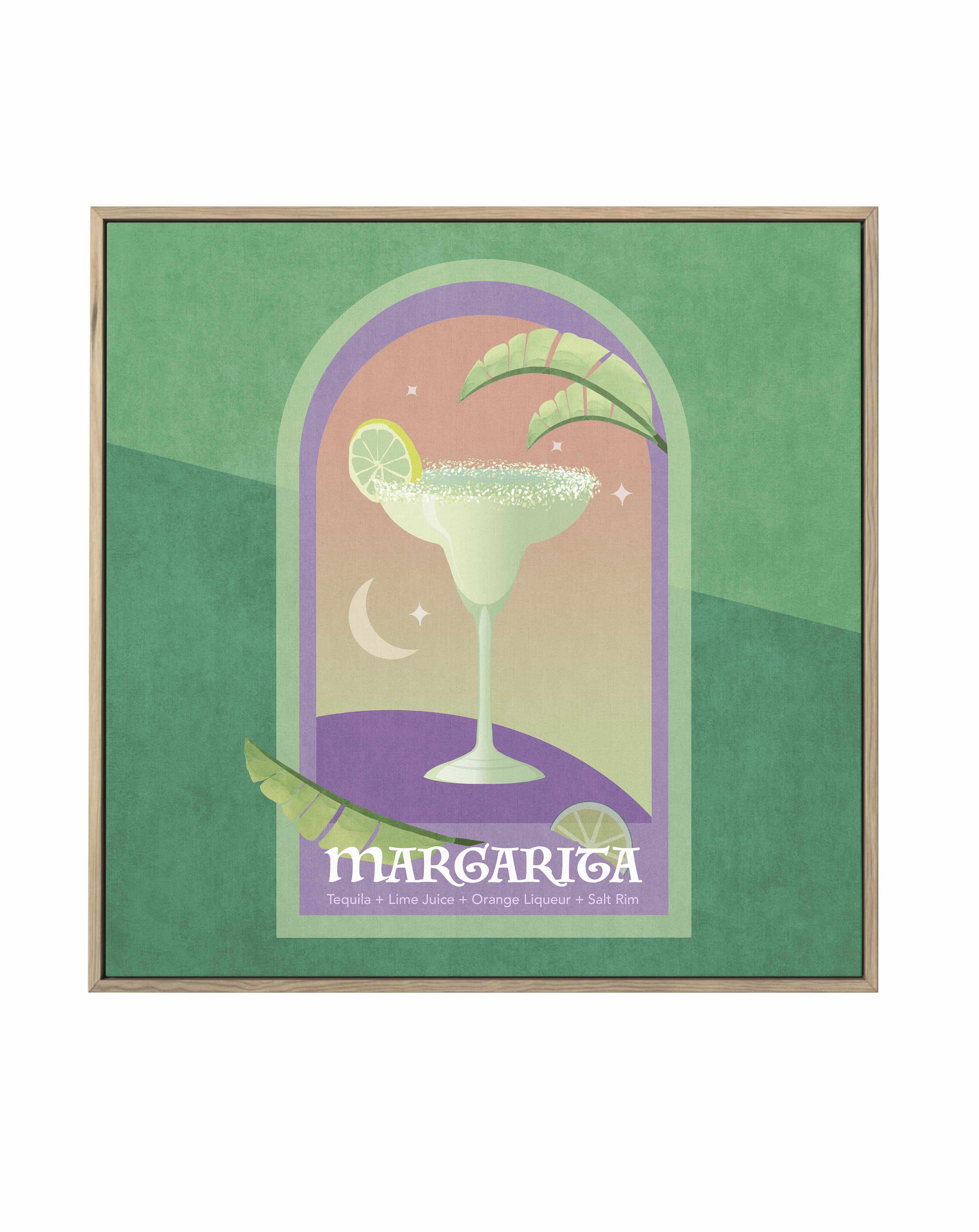 Margarita By Emel Tunaboylu | Framed Canvas Art Print from Olive et Oriel where you can shop wallpaper and artworks online