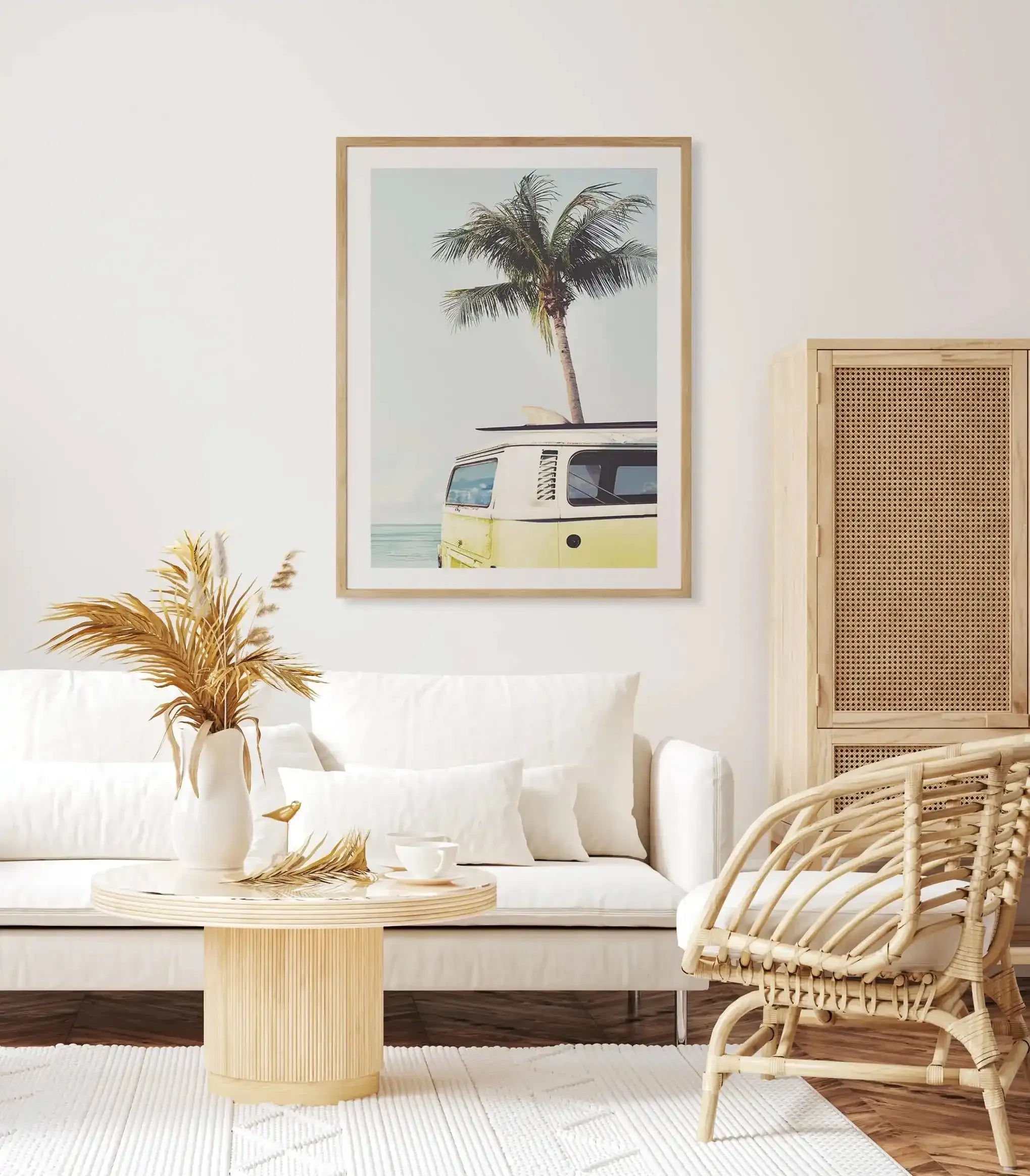 Kombi (Select Your colour) Art Print-PRINT-Olive et Oriel-Olive et Oriel-Buy-Australian-Art-Prints-Online-with-Olive-et-Oriel-Your-Artwork-Specialists-Austrailia-Decorate-With-Coastal-Photo-Wall-Art-Prints-From-Our-Beach-House-Artwork-Collection-Fine-Poster-and-Framed-Artwork