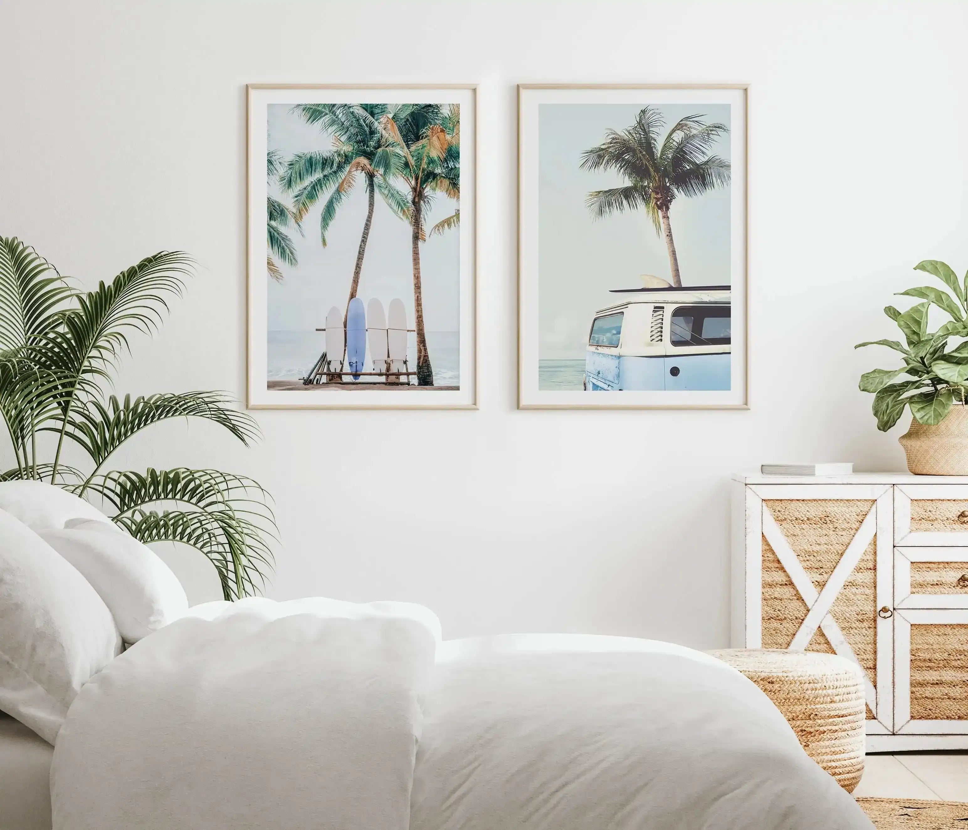 Kombi (Select Your colour) Art Print-PRINT-Olive et Oriel-Olive et Oriel-Buy-Australian-Art-Prints-Online-with-Olive-et-Oriel-Your-Artwork-Specialists-Austrailia-Decorate-With-Coastal-Photo-Wall-Art-Prints-From-Our-Beach-House-Artwork-Collection-Fine-Poster-and-Framed-Artwork