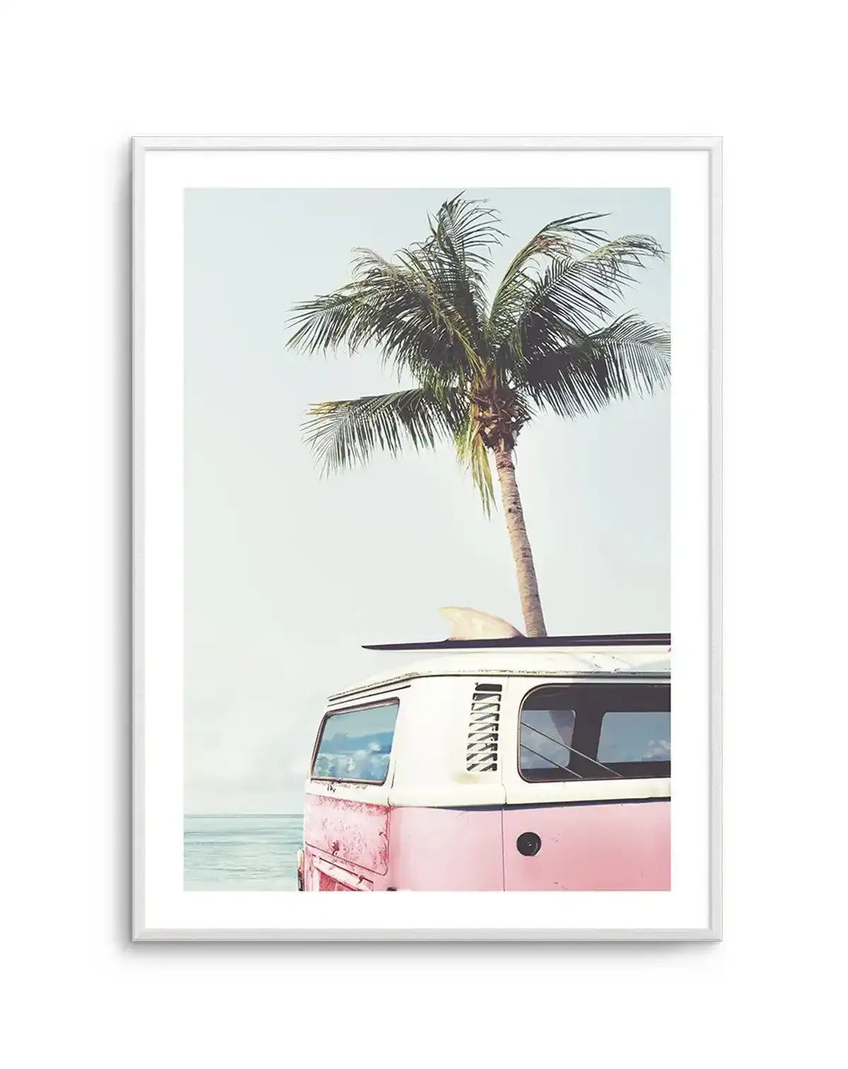 Kombi (Select Your colour) Art Print-PRINT-Olive et Oriel-Olive et Oriel-Buy-Australian-Art-Prints-Online-with-Olive-et-Oriel-Your-Artwork-Specialists-Austrailia-Decorate-With-Coastal-Photo-Wall-Art-Prints-From-Our-Beach-House-Artwork-Collection-Fine-Poster-and-Framed-Artwork