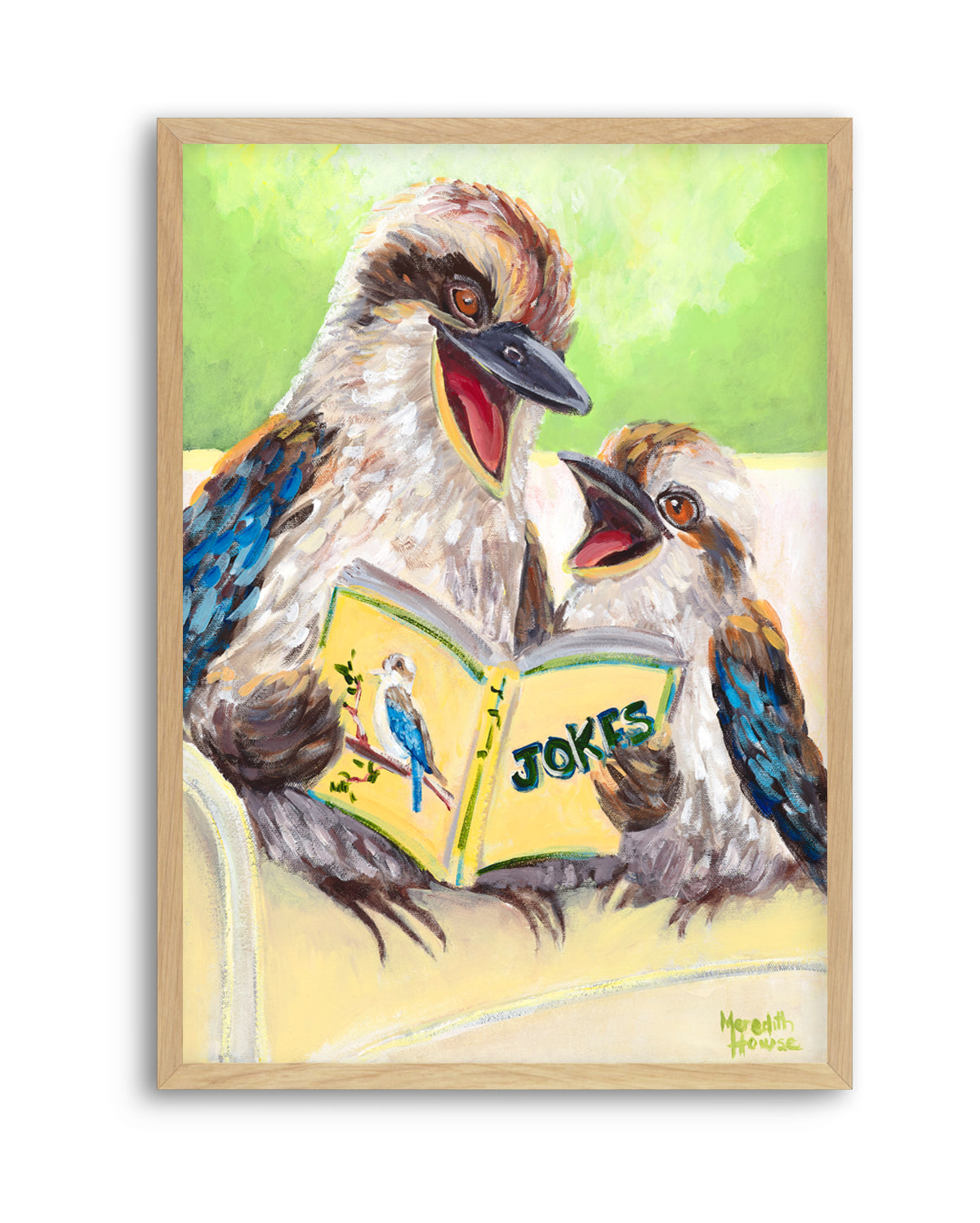 Kookaburra Laugh by Meredith Howse | Art Print