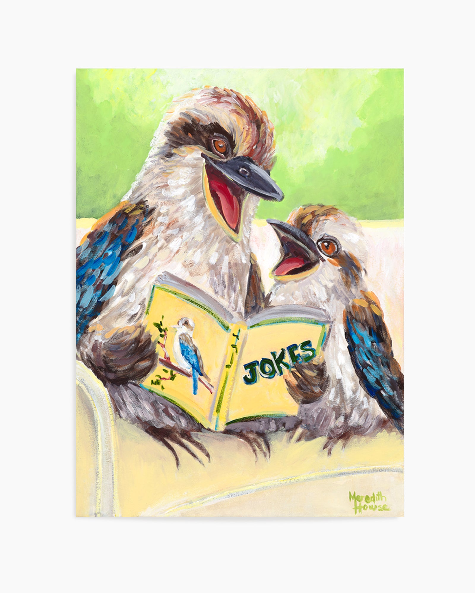 Kookaburra Laugh by Meredith Howse | Art Print