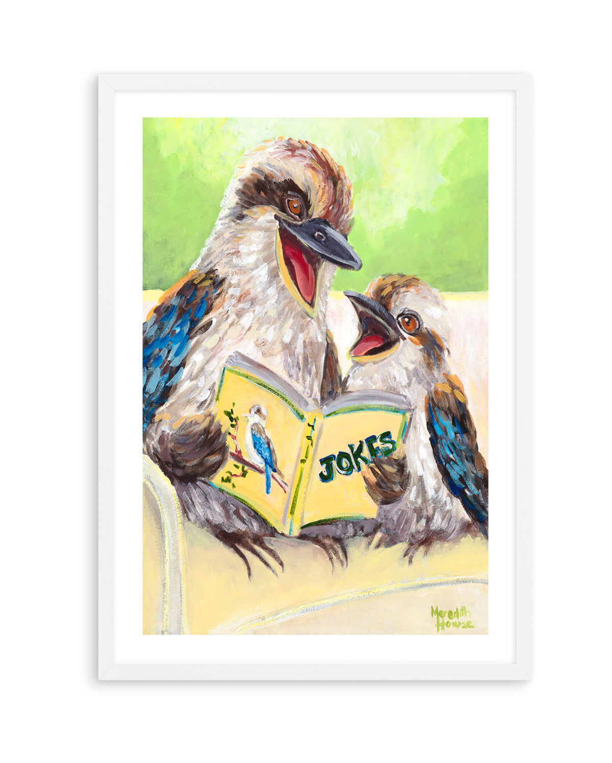 Kookaburra Laugh by Meredith Howse | Art Print
