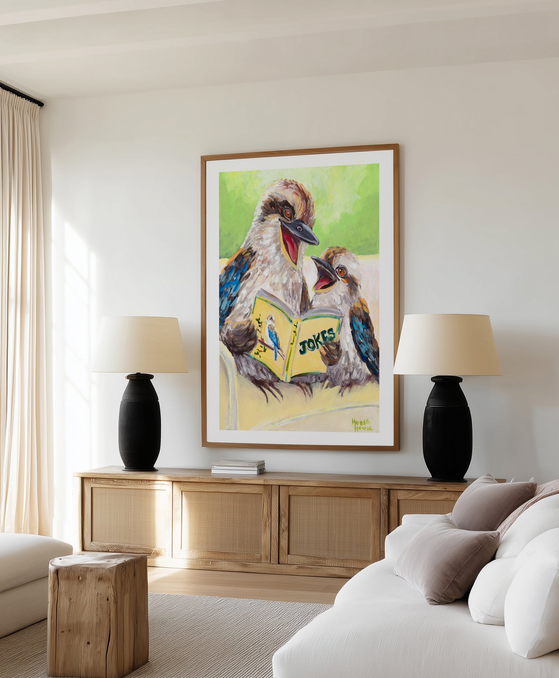 Kookaburra Laugh by Meredith Howse | Art Print
