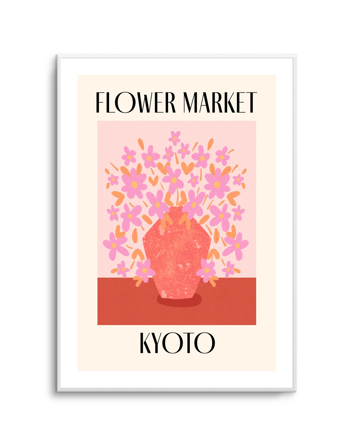 Kyoto Flower Market Bouquet by Dirkie Nell | Art Print